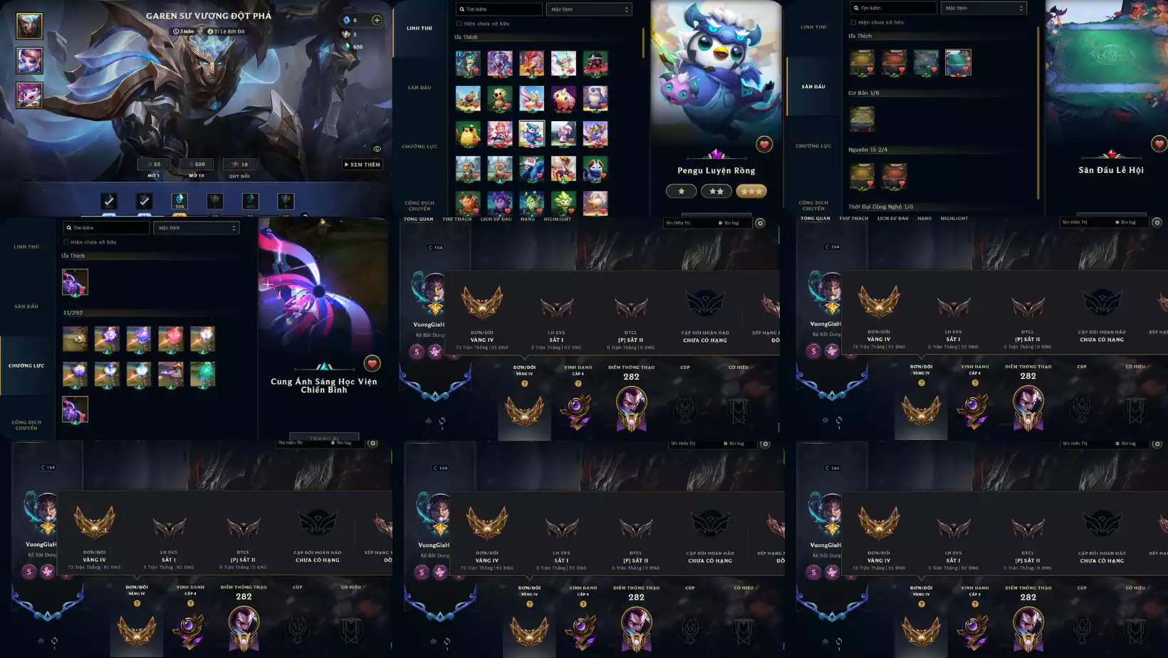 Ảnh LOL 82 SKIN DARIUS LANG VƯƠNG, PYKE SIÊU PHẨM, YASUO MA KIẾM, EKKO TRUE DAMAGE  RANK VÀNG THIẾU 57 TƯỚNG